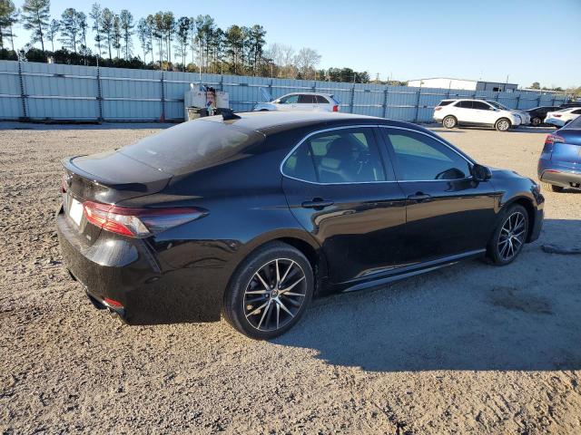 4T1G11AK5MU609046 - 2021 TOYOTA CAMRY SE BLACK photo 3