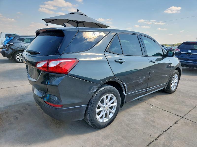 3GNAXHEV7KS619975 - 2019 CHEVROLET EQUINOX LS ნაცრისფერი ფოტო 3