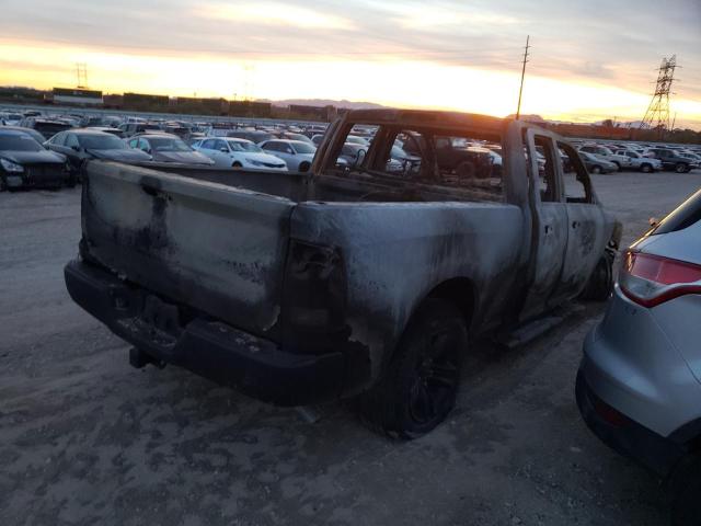 1C6RR7GG7NS191346 - 2022 RAM 1500 CLASS SLT 烧焦的 照片 3