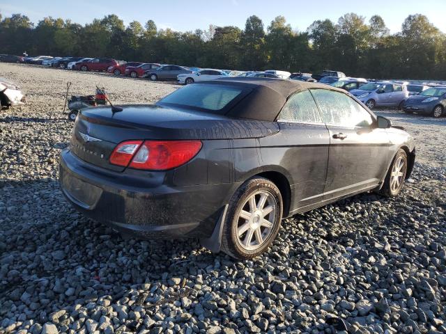 1C3LC55R38N269766 - 2008 CHRYSLER SEBRING TOURING BLACK photo 3