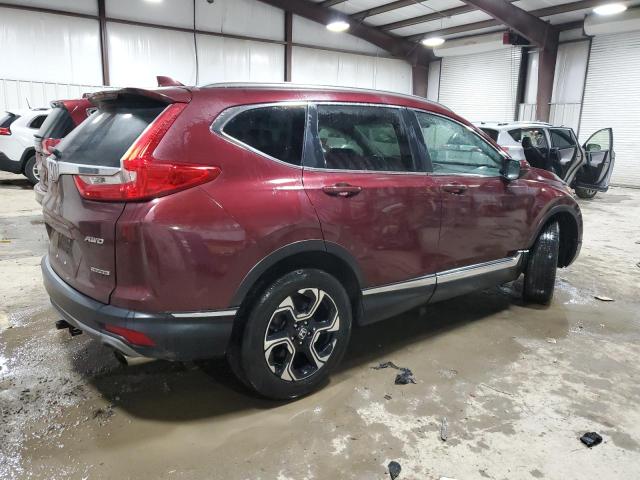 5J6RW2H94KL000373 - 2019 HONDA CR-V TOURING BURGUNDY photo 3