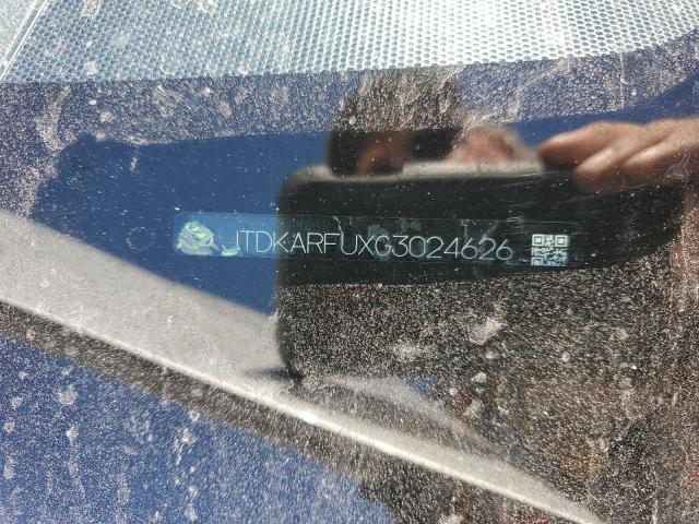 JTDKARFUXG3024626 - 2016 TOYOTA PRIUS ვერცხლისფერი ფოტო 12