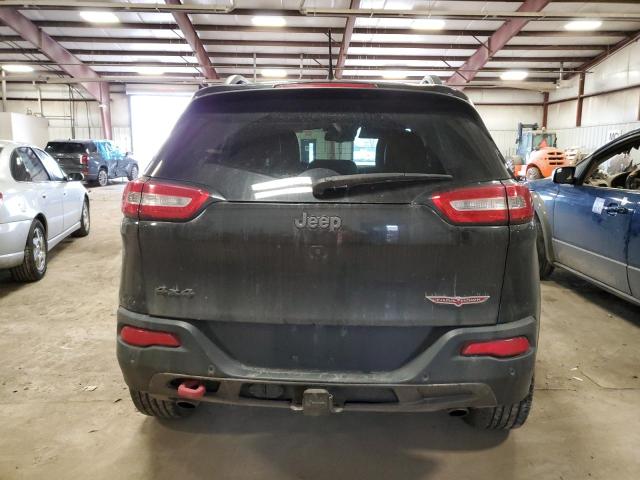 1C4PJMBS9FW724339 - 2015 JEEP CHEROKEE TRAILHAWK BLACK photo 6