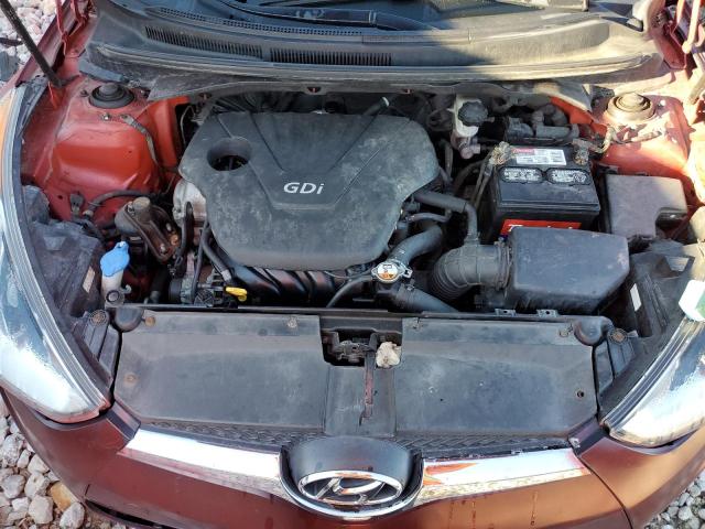 KMHTC6AD8GU279964 - 2016 HYUNDAI VELOSTER RED photo 11