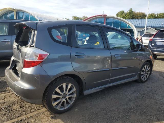 JHMGE8H60CC017387 - 2012 HONDA FIT SPORT GRAY photo 3