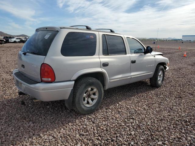 1B4HR28Y0YF231615 - 2000 DODGE DURANGO SILVER photo 3