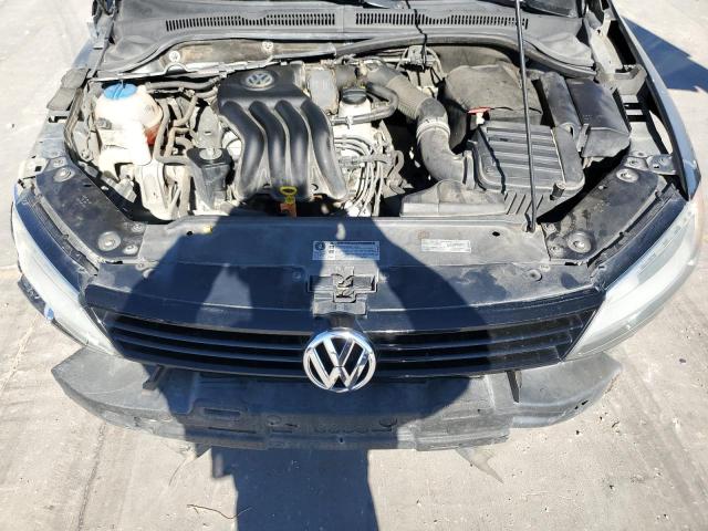 3VW2K7AJXEM255842 - 2014 VOLKSWAGEN JETTA BASE GRAY photo 11