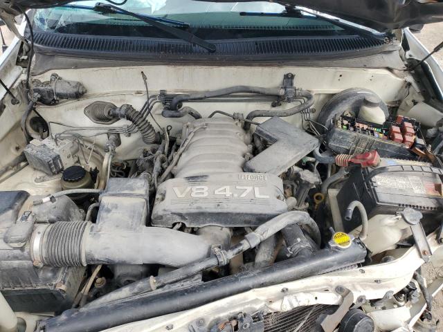 5TBRT341X4S454822 - 2004 TOYOTA TUNDRA ACCESS CAB SR5 WHITE photo 11