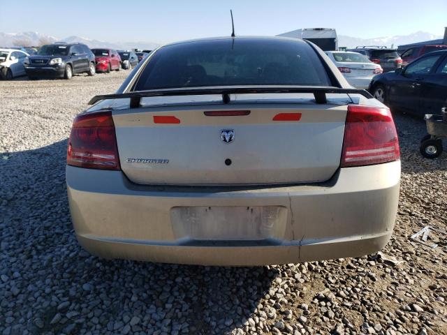 2B3KA43R28H275983 - 2008 DODGE CHARGER GOLD photo 6