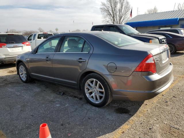 3FAHP0JA0CR444852 - 2012 FORD FUSION SEL GRAY photo 2