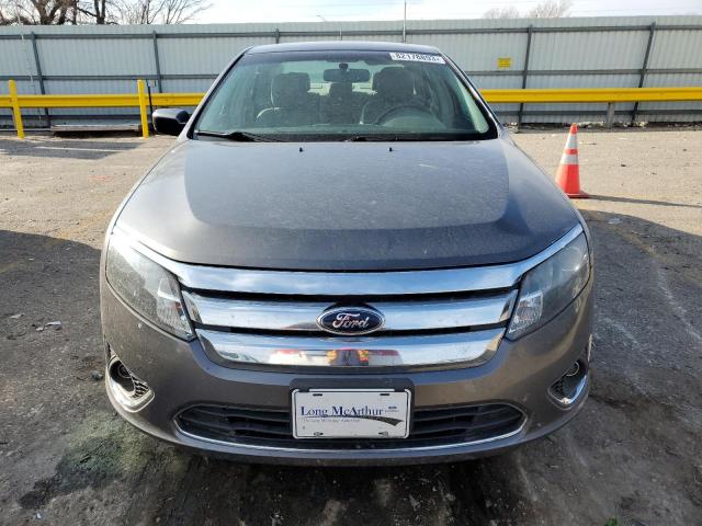 3FAHP0JA0CR444852 - 2012 FORD FUSION SEL GRAY photo 5