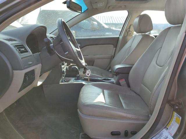 3FAHP0JA0CR444852 - 2012 FORD FUSION SEL GRAY photo 7