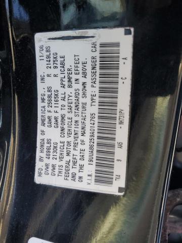 19UUA86259A014765 - 2009 ACURA TL 黑色 照片 13