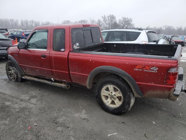 1FTZR45E53PB73825 - 2003 FORD RANGER SUPER CAB RED photo 2