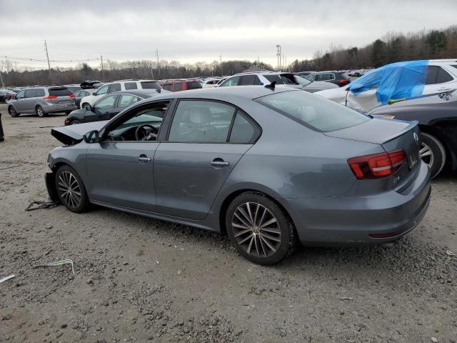 3VWD17AJ3GM292570 - 2016 VOLKSWAGEN JETTA SPORT GRAY photo 2