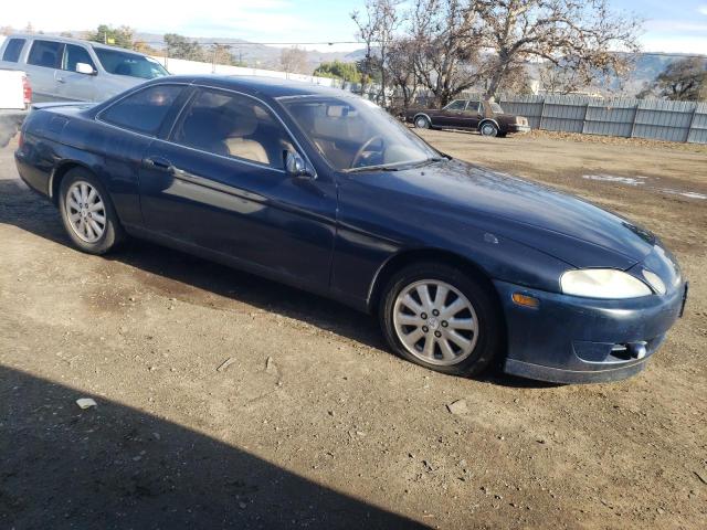 JT8UZ30C8P0030827 - 1993 LEXUS SC 400 BLUE photo 4