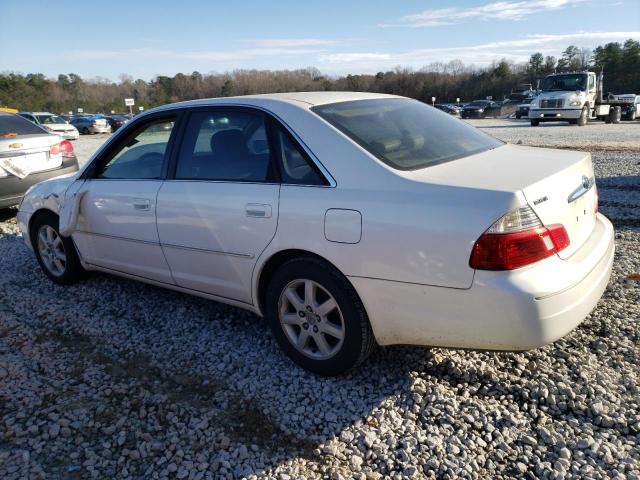 4T1BF28B83U289050 - 2003 TOYOTA AVALON XL WHITE photo 2