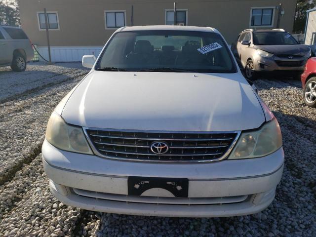 4T1BF28B83U289050 - 2003 TOYOTA AVALON XL WHITE photo 5