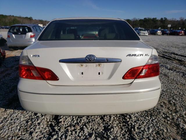 4T1BF28B83U289050 - 2003 TOYOTA AVALON XL WHITE photo 6