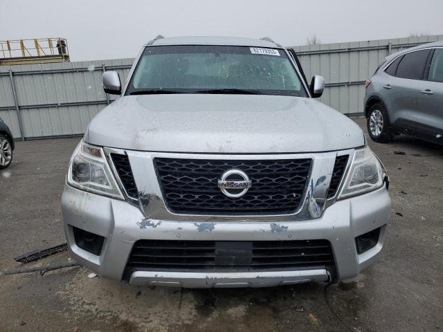 JN8AY2NC4H9506535 - 2017 NISSAN ARMADA SV SILVER photo 5