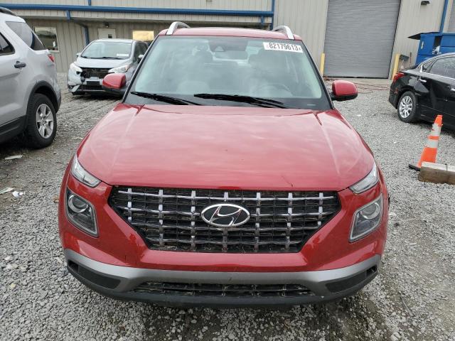 KMHRC8A30NU205917 - 2022 HYUNDAI VENUE SEL RED photo 5