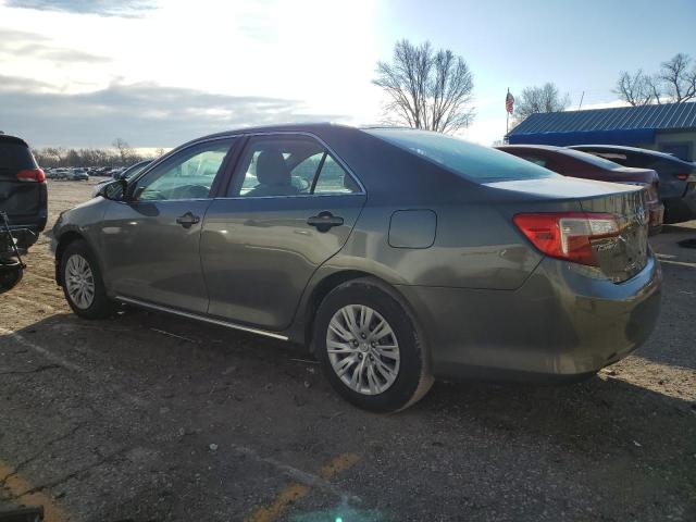 4T4BF1FK2DR280171 - 2013 TOYOTA CAMRY L GRAY photo 2