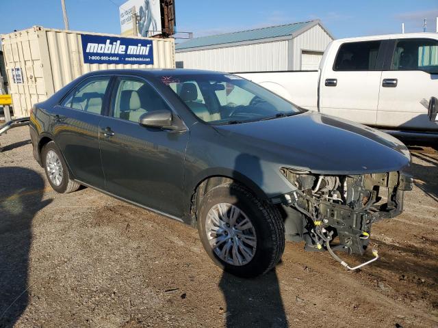 4T4BF1FK2DR280171 - 2013 TOYOTA CAMRY L GRAY photo 4