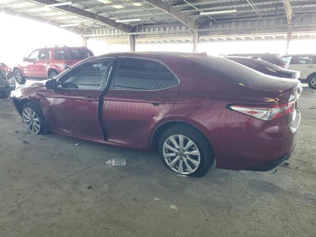 4T1B11HK0KU761393 - 2019 TOYOTA CAMRY L 红色 照片 2