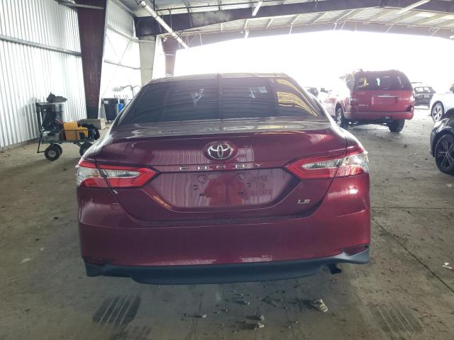 4T1B11HK0KU761393 - 2019 TOYOTA CAMRY L 红色 照片 6