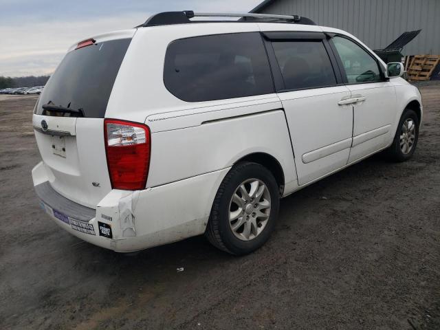 KNDMB233976182849 - 2007 KIA SEDONA EX WHITE photo 3