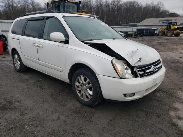 KNDMB233976182849 - 2007 KIA SEDONA EX WHITE photo 4