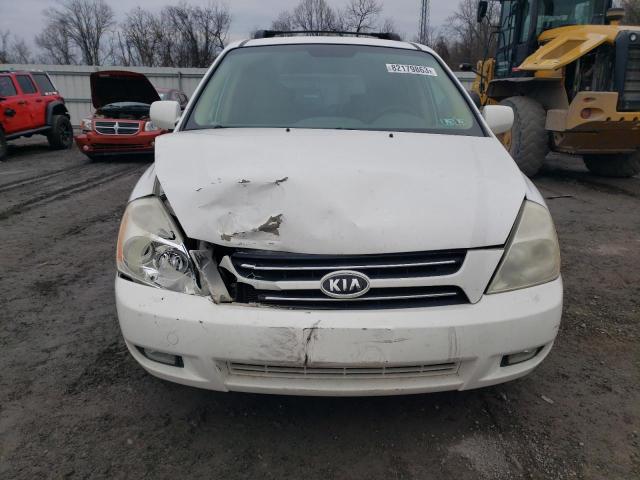 KNDMB233976182849 - 2007 KIA SEDONA EX WHITE photo 5