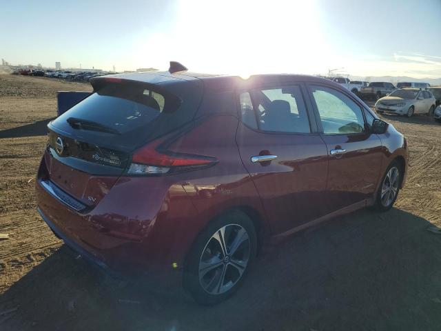 1N4AZ1CP3KC309770 - 2019 NISSAN LEAF S RED photo 3