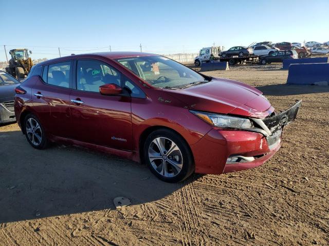 1N4AZ1CP3KC309770 - 2019 NISSAN LEAF S RED photo 4