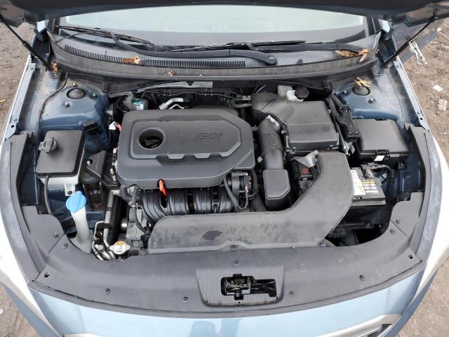 5NPE24AF4FH087567 - 2015 HYUNDAI SONATA SE BLUE photo 11