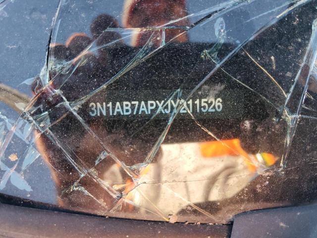 3N1AB7APXJY211526 - 2018 NISSAN SENTRA S 黑色 照片 13