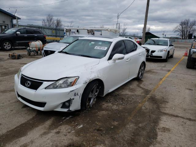 JTHBF5C27C5161520 - 2012 LEXUS IS250 250 WHITE photo 1