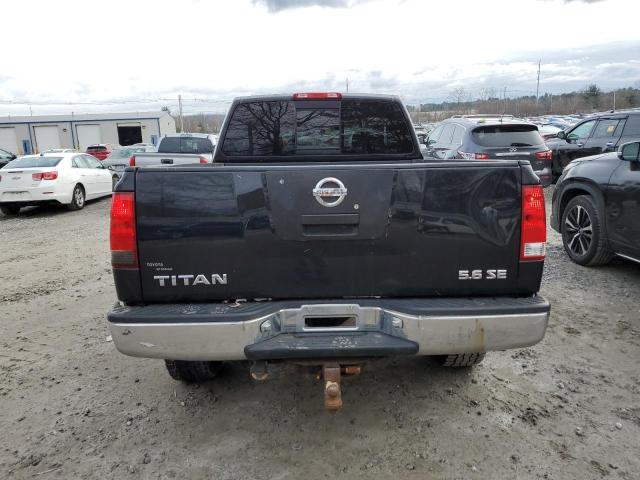 1N6AA06B34N534898 - 2004 NISSAN TITAN XE BLACK photo 6