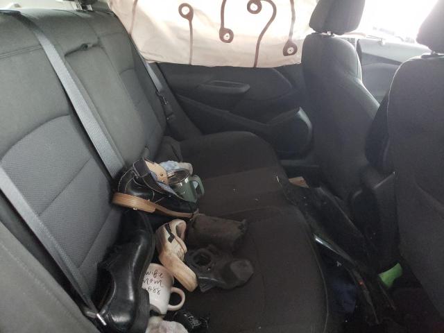 3G1BE6SM0JS591592 - 2018 CHEVROLET CRUZE LT შავი ფოტო 10