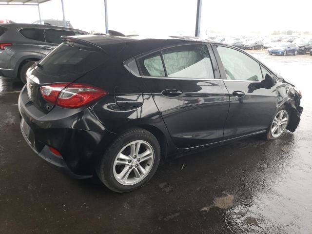 3G1BE6SM0JS591592 - 2018 CHEVROLET CRUZE LT შავი ფოტო 3