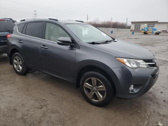 JTMWFREV4DD011275 - 2013 TOYOTA RAV4 XLE GRAY photo 4