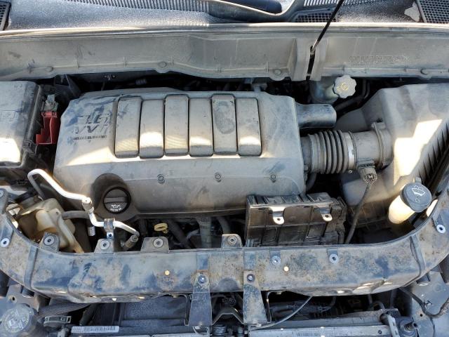 1GNLVHED9AS131157 - 2010 CHEVROLET TRAVERSE LTZ SILVER photo 12