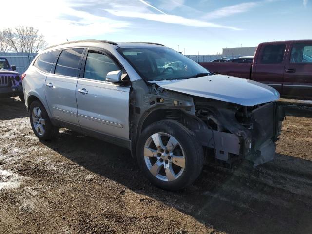 1GNLVHED9AS131157 - 2010 CHEVROLET TRAVERSE LTZ SILVER photo 4