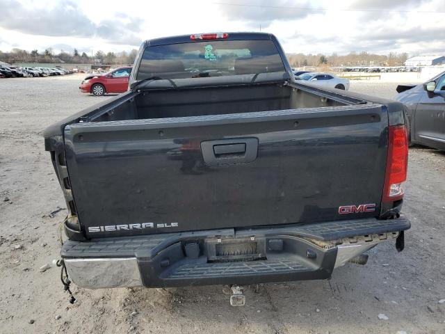 2GTEK29J291122691 - 2009 GMC SIERRA K1500 SLE BLACK photo 6