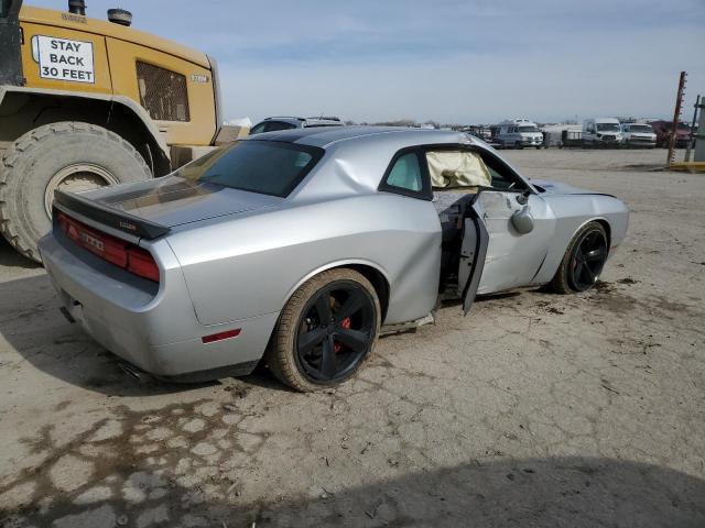 2B3CJ7DW5AH109585 - 2010 DODGE CHALLENGER SRT-8 银色 照片 3