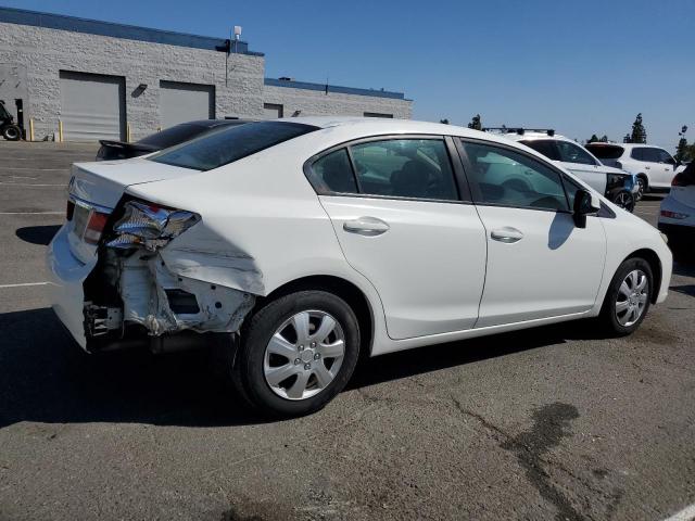 19XFB2F53DE216859 - 2013 HONDA CIVIC LX WHITE photo 3