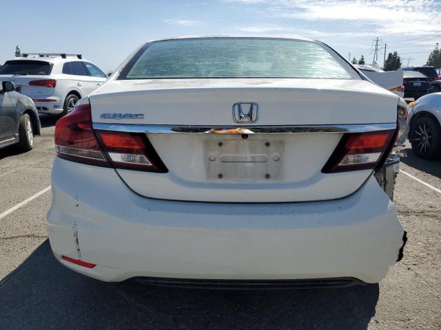 19XFB2F53DE216859 - 2013 HONDA CIVIC LX WHITE photo 6