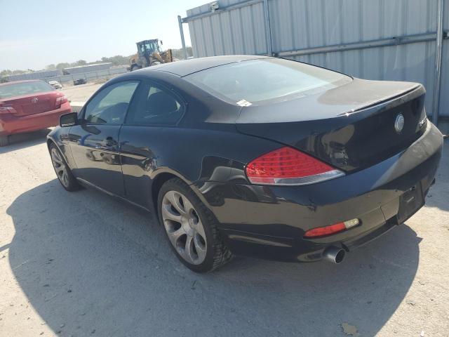 WBAEH73414B189836 - 2004 BMW 645 CI AUTOMATIC BLACK photo 2