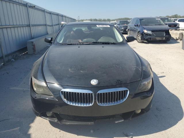 WBAEH73414B189836 - 2004 BMW 645 CI AUTOMATIC BLACK photo 5