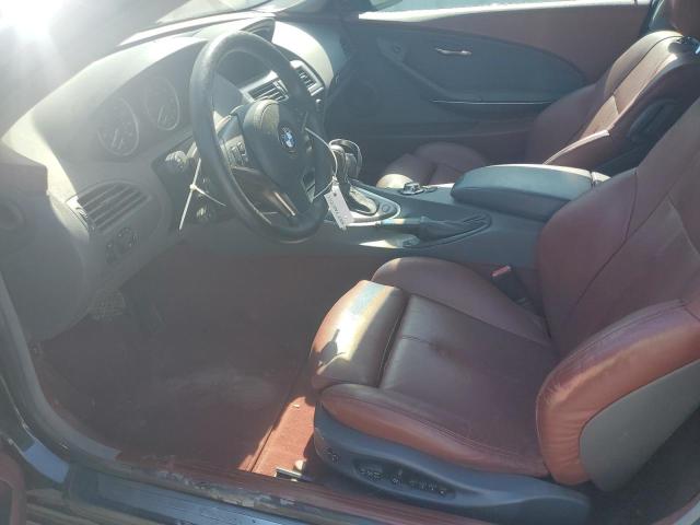 WBAEH73414B189836 - 2004 BMW 645 CI AUTOMATIC BLACK photo 7